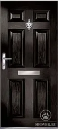 Металлическая дверь из массива сосны-116