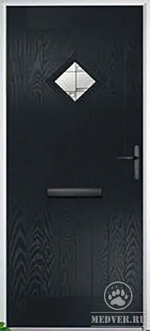 Металлическая дверь из массива сосны-134