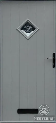 Металлическая дверь из массива сосны-138